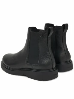 Chelsea Combat Ess Chelsea Boot Lth YM0YM01374 Nero