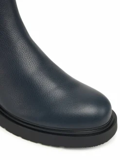 Chelsea Combat Ess Chelsea Boot Lth YM0YM01374 Blu scuro
