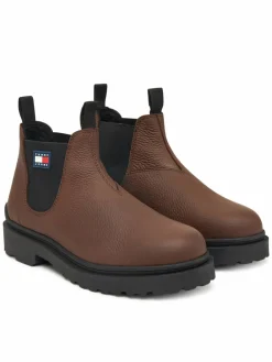 Chelsea Tjm Chelsea Leather Wl EM0EM01670 Marrone