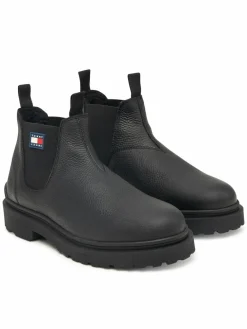 Chelsea Tjm Chelsea Leather Wl EM0EM01670 Nero