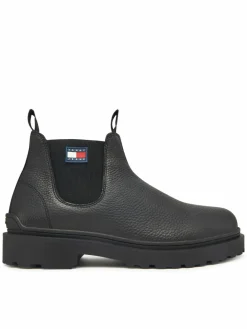Chelsea Tjm Chelsea Leather Wl EM0EM01670 Nero