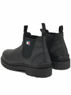 Chelsea Tjm Chelsea Leather Wl EM0EM01670 Nero
