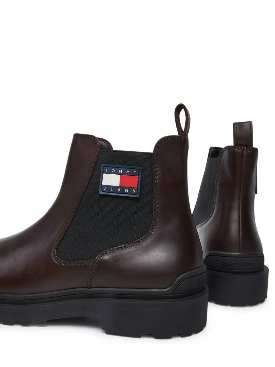 Chelsea Tjm Leather Chelsea Boot EM0EM01448 Marrone