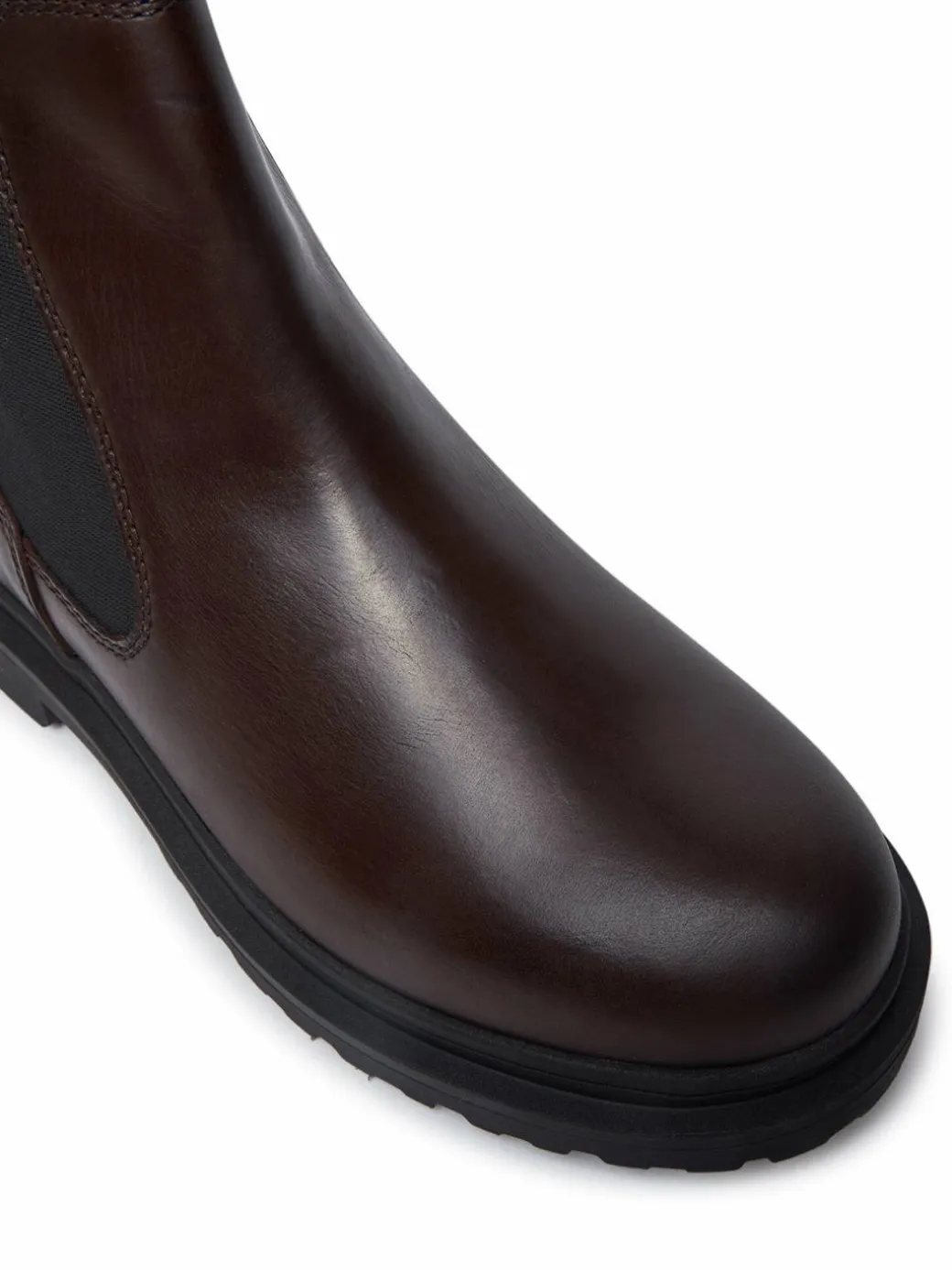 Chelsea Tjm Leather Chelsea Boot EM0EM01448 Marrone