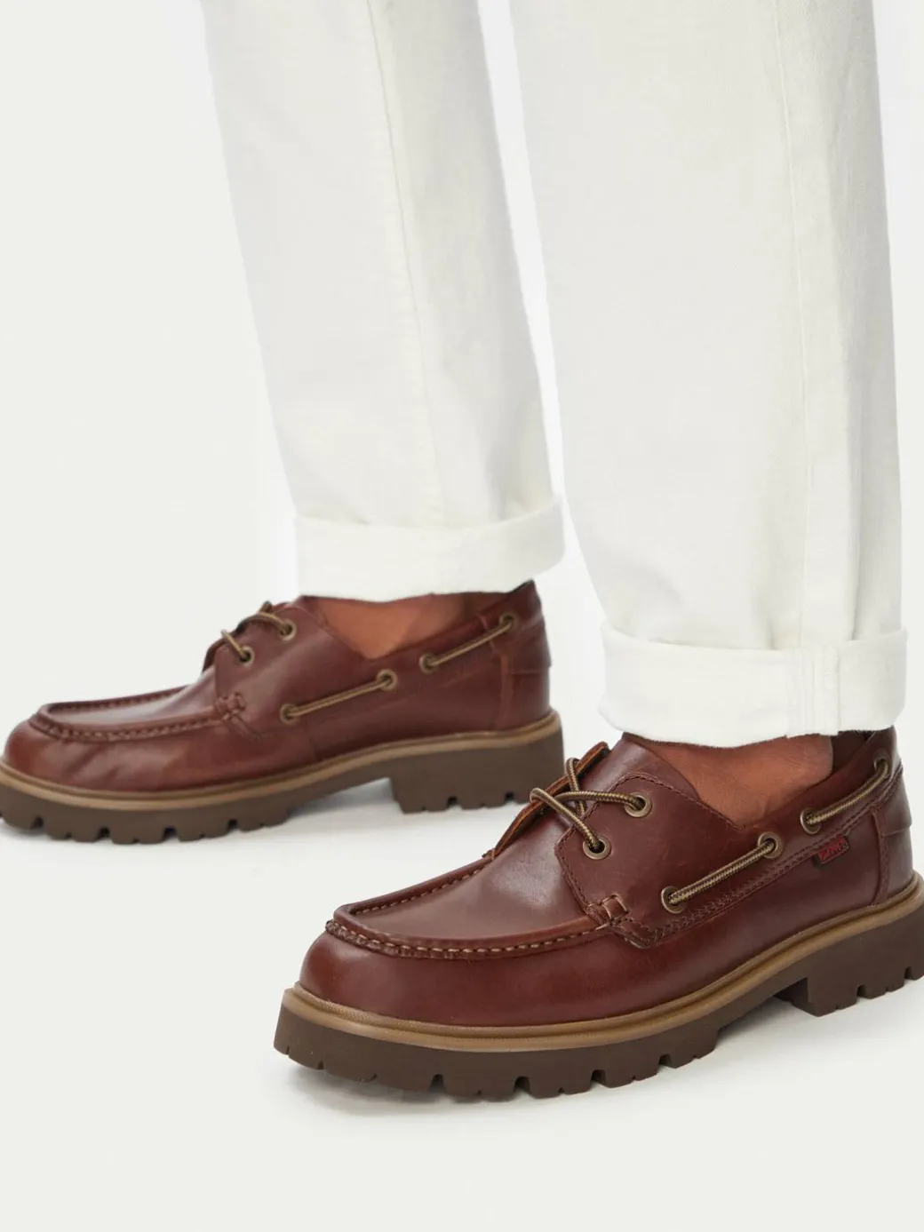 Chunky loafers Cleyhill Boat 26186176 Marrone