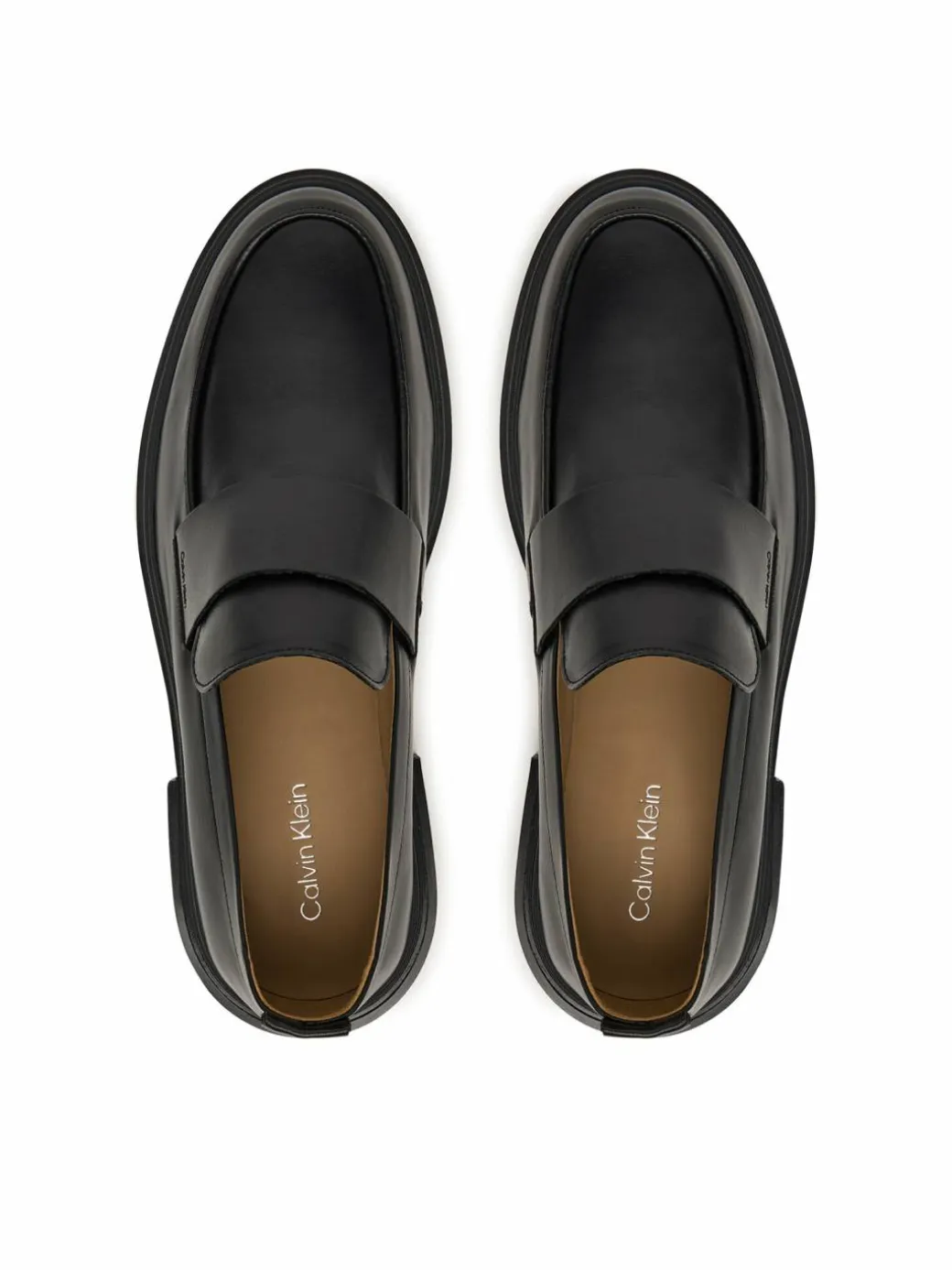 Chunky loafers Cupped Band Loafer Lth HM0HM02065 Nero