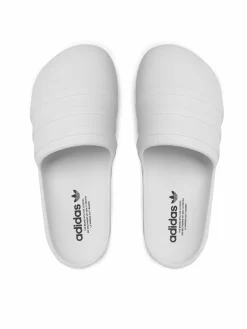 Ciabatte adifom Adilette Slides HQ8748 Bianco