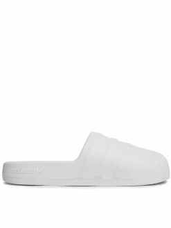 Ciabatte adifom Adilette Slides HQ8748 Bianco