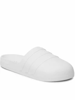 Ciabatte adifom Adilette Slides HQ8748 Bianco