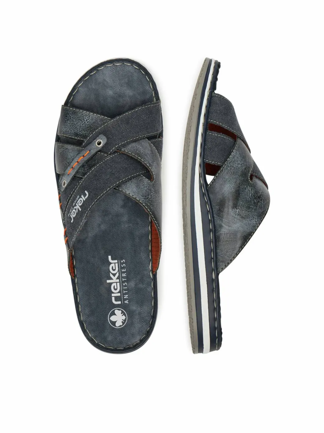 Ciabatte 21599-14 Blu scuro