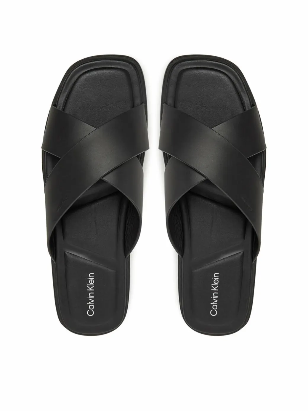 Ciabatte Criss Cross Sandal HM0HM01737 Nero