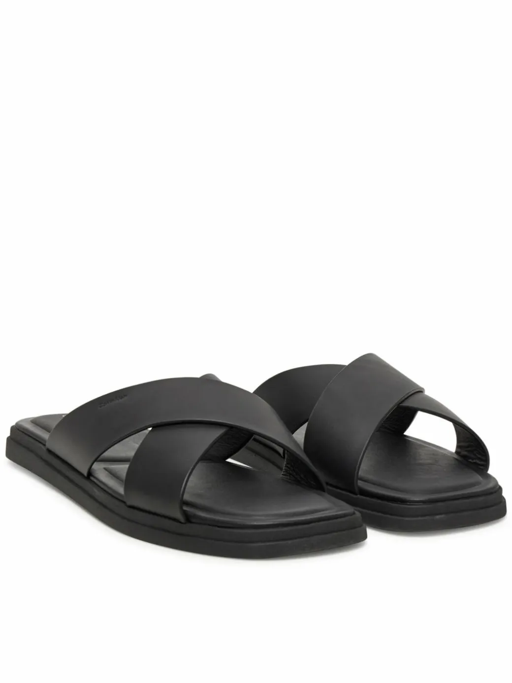 Ciabatte Criss Cross Sandal HM0HM01737 Nero