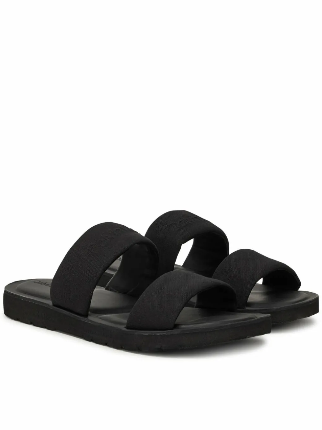 Ciabatte Double Strap Cv Logo HM0HM01801 Nero