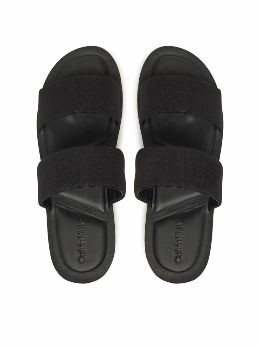 Ciabatte Double Strap Cv Logo HM0HM01801 Nero