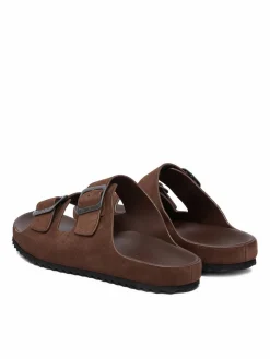 Ciabatte EO-KANSAS-01 126AM Marrone scuro