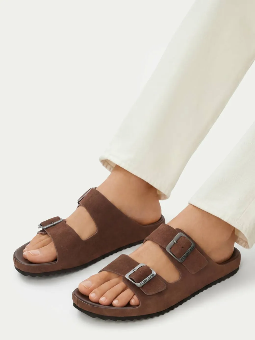 Ciabatte EO-KANSAS-01 126AM Marrone scuro