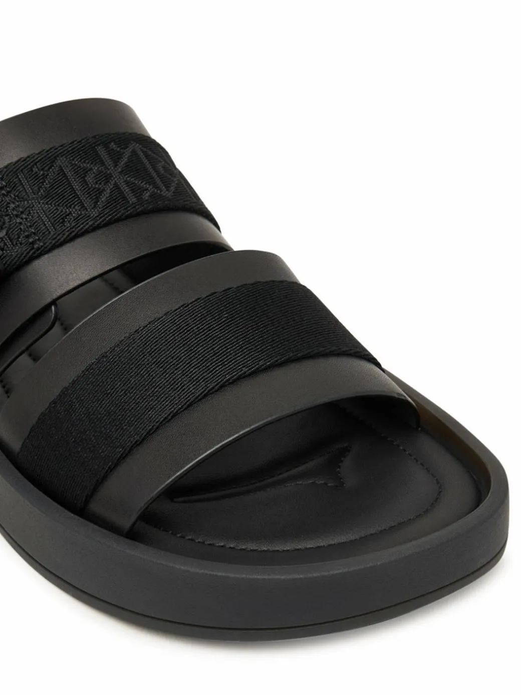 Ciabatte Ergon Buckle Sandal Wb Lth Aop HM0HM02096 Nero