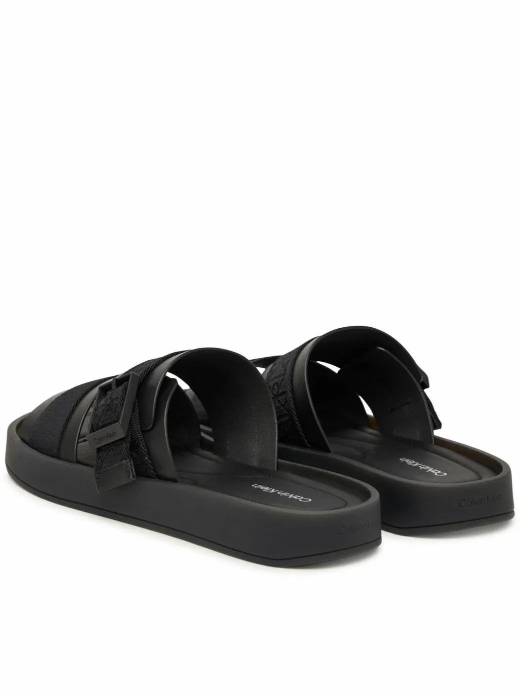 Ciabatte Ergon Buckle Sandal Wb Lth Aop HM0HM02096 Nero