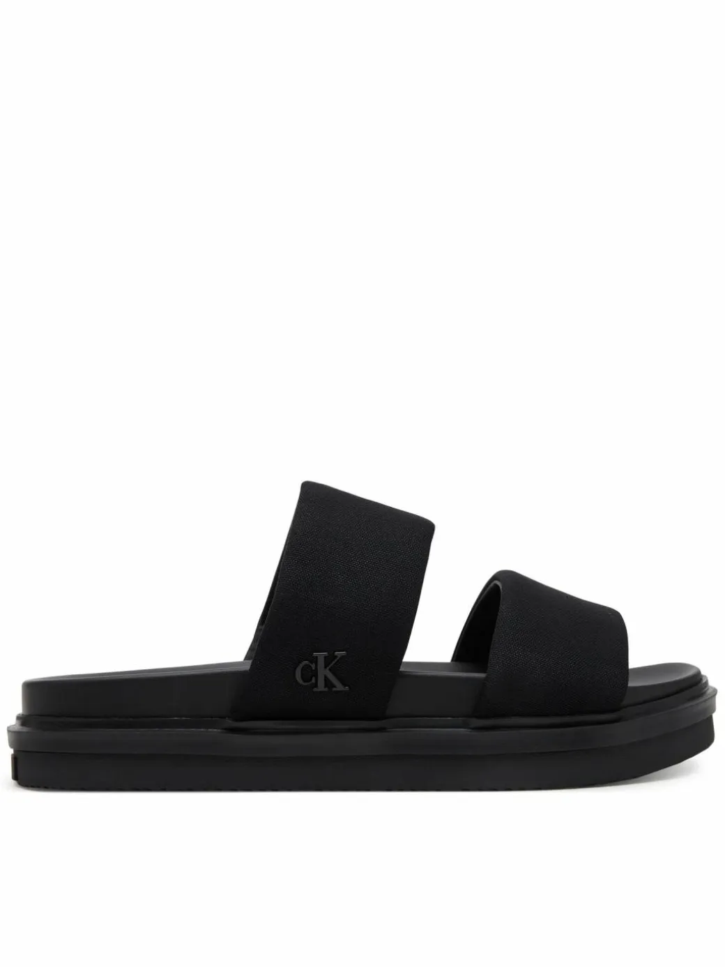 Ciabatte Flat Molded Dbl Bar Sandal Cv YM0YM01222 Nero