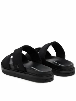 Ciabatte Flat Molded Dbl Bar Sandal Cv YM0YM01222 Nero