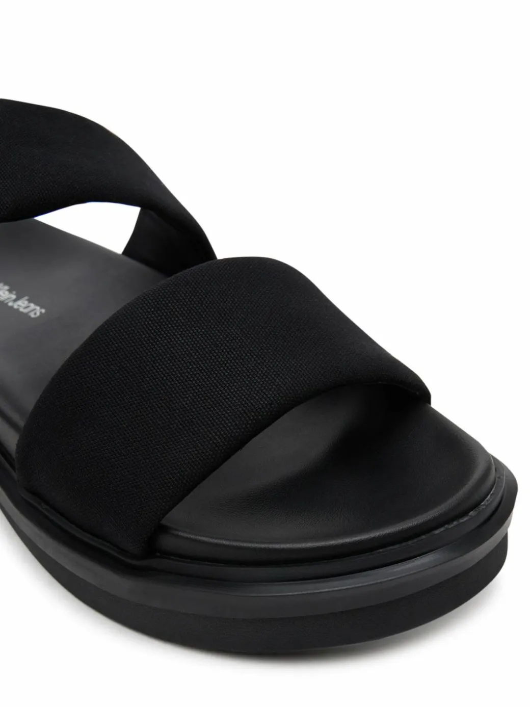 Ciabatte Flat Molded Dbl Bar Sandal Cv YM0YM01222 Nero