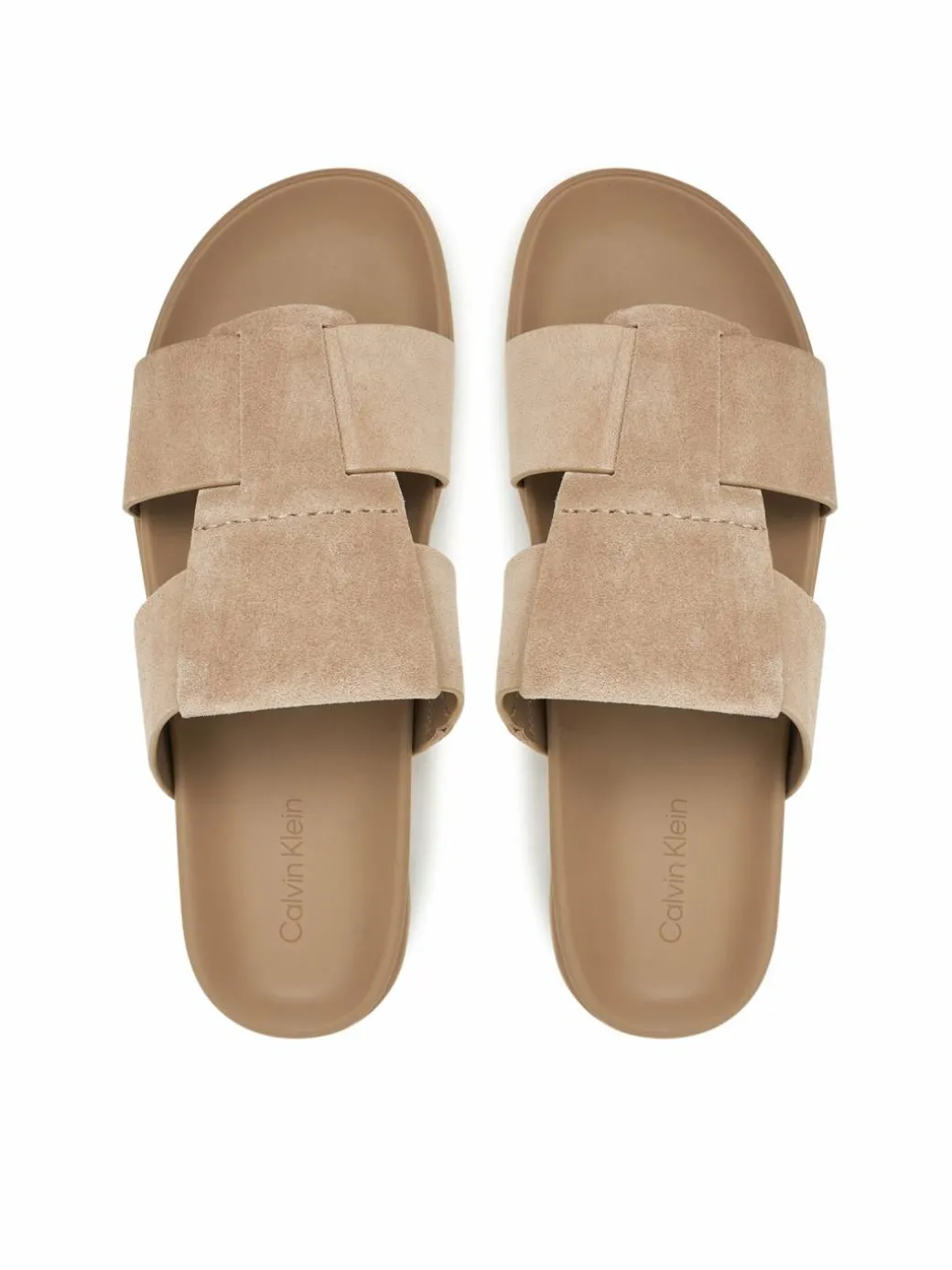 Ciabatte Lug Sandal Double T Su HM0HM01800 Marrone