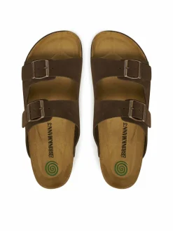 Ciabatte 600143-02 Marrone