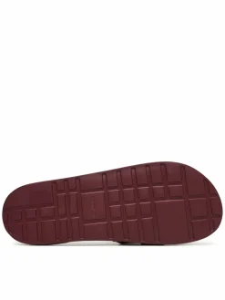 Ciabatte Nemo - Contoured Emblem Logo Sliders HM0HM02113 Bordeaux