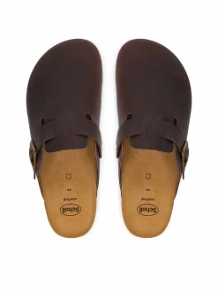 Ciabatte Olivier F32408 Marrone