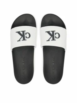 Ciabatte Slide Jelly Mono Pu YM0YM01281 Bianco