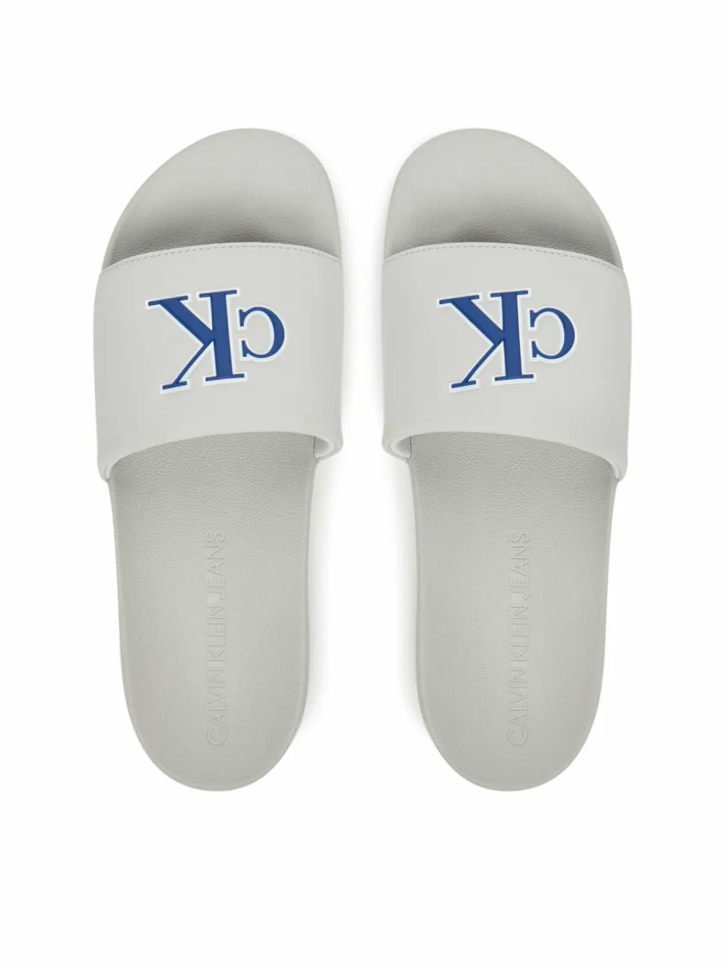 Ciabatte Slide Jelly Mono Pu YM0YM01281 Grigio