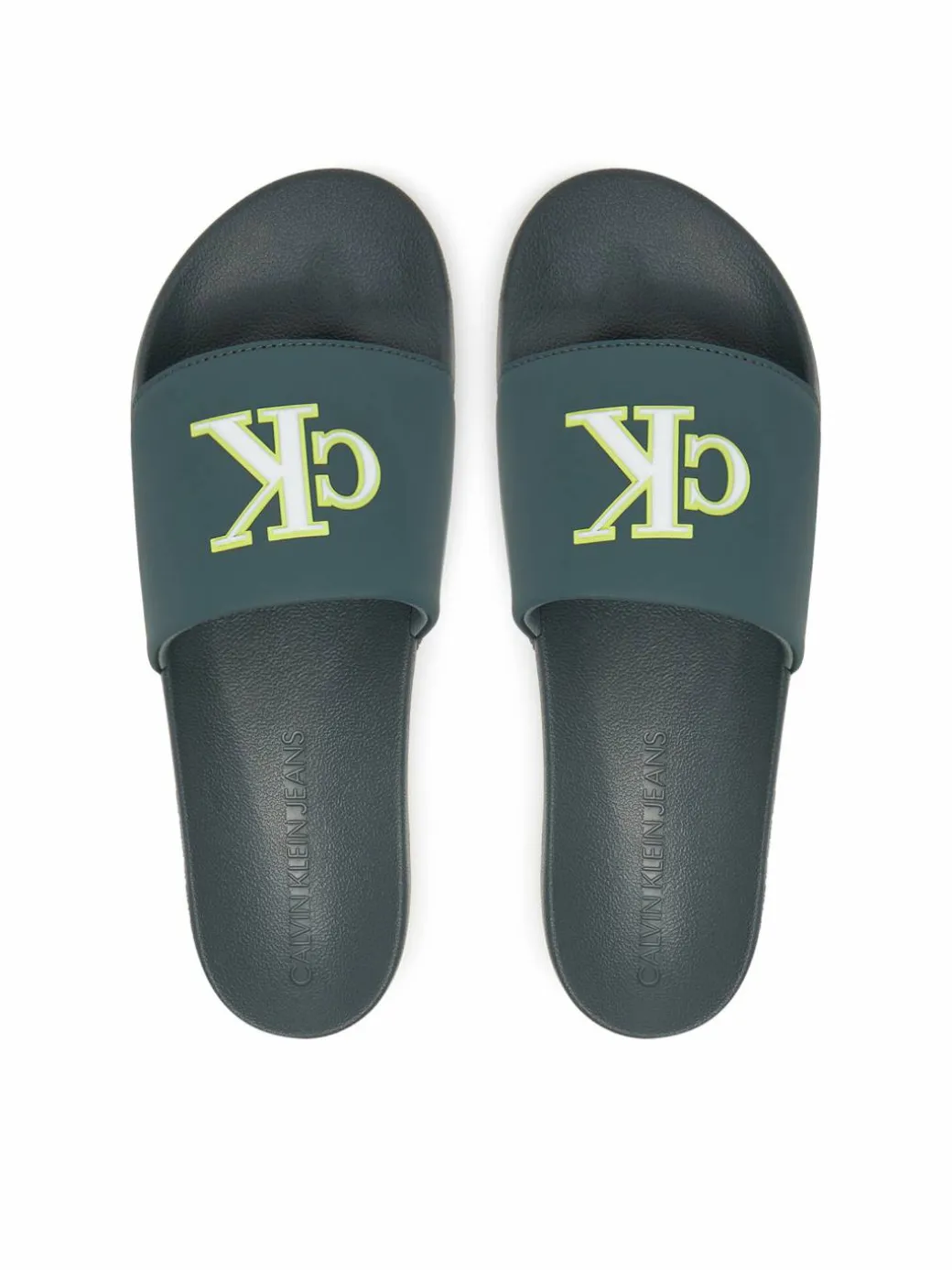 Ciabatte Slide Jelly Mono Pu YM0YM01281 Verde