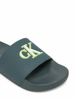 Ciabatte Slide Jelly Mono Pu YM0YM01281 Verde