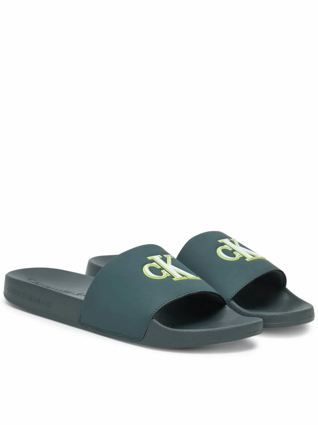 Ciabatte Slide Jelly Mono Pu YM0YM01281 Verde
