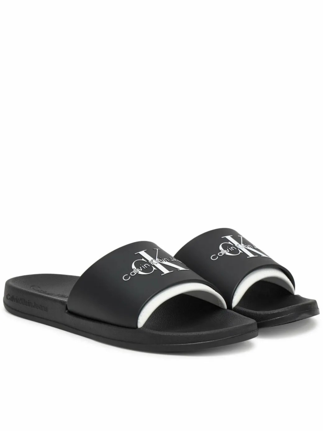 Ciabatte Slide Rubber Neoprene Monologo YM0YM00361 Nero