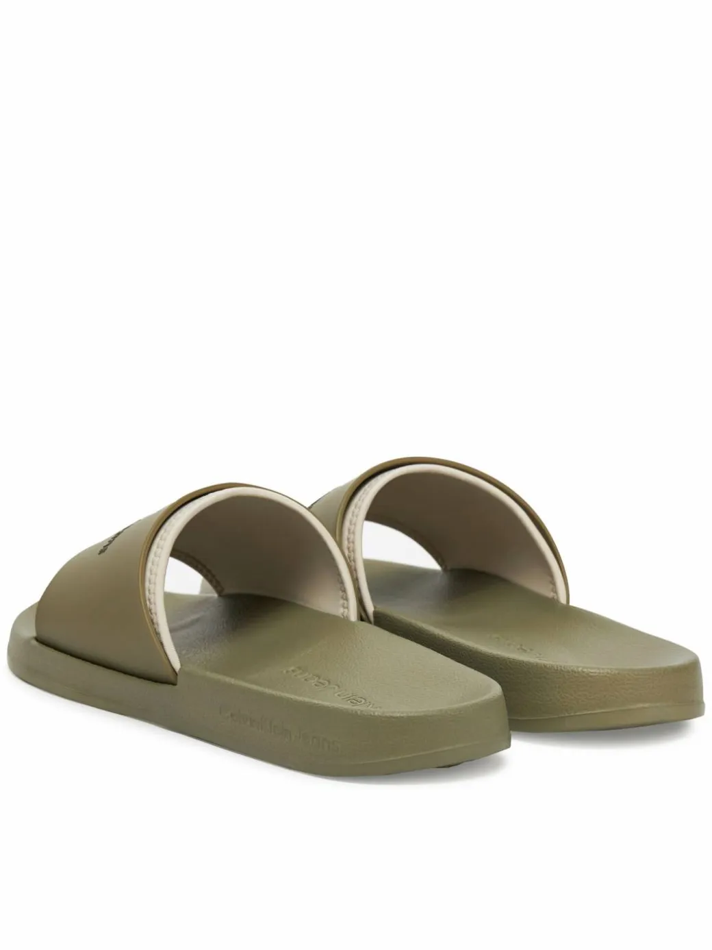 Ciabatte Slide Rubber Neoprene Monologo YM0YM00361 Cachi