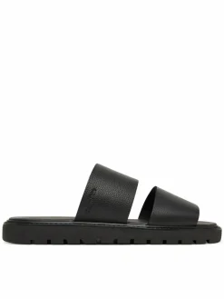 Ciabatte Sq Molded Sandal Db Lth HM0HM02234 Nero