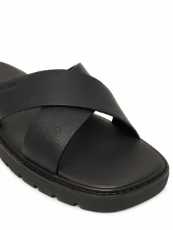 Ciabatte Sq Molded Sandal Xcross Lth HM0HM02235 Nero