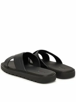 Ciabatte Sq Molded Sandal Xcross Lth HM0HM02235 Nero