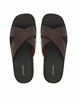 Ciabatte Sq Molded Sandal Xcross Lth HM0HM02235 Marrone