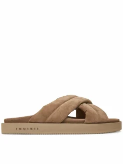Ciabatte Suede Crossed 50102-500 Beige