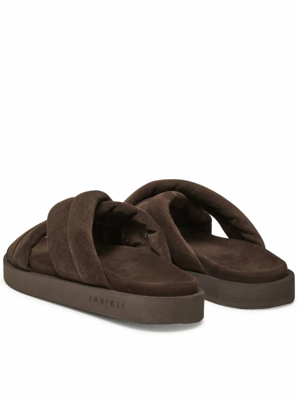 Ciabatte Suede Crossed 50102-500 Marrone