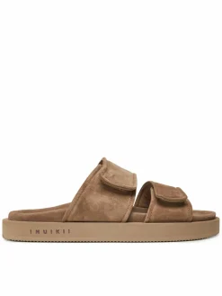 Ciabatte Suede Double Band 50102-510 Beige