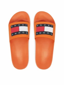 Ciabatte Tommy Jeans Pool Slide Ess EM0EM01191 Arancione