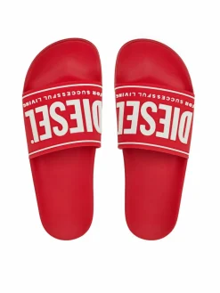 Ciabatte Y02801 P4441 H8991 Rosso
