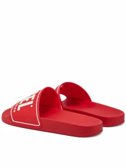 Ciabatte Y02801 P4441 H8991 Rosso