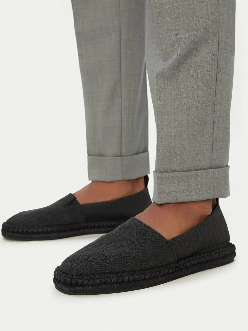 Espadrillas Espadrille Aop Cv HM0HM02231 Nero