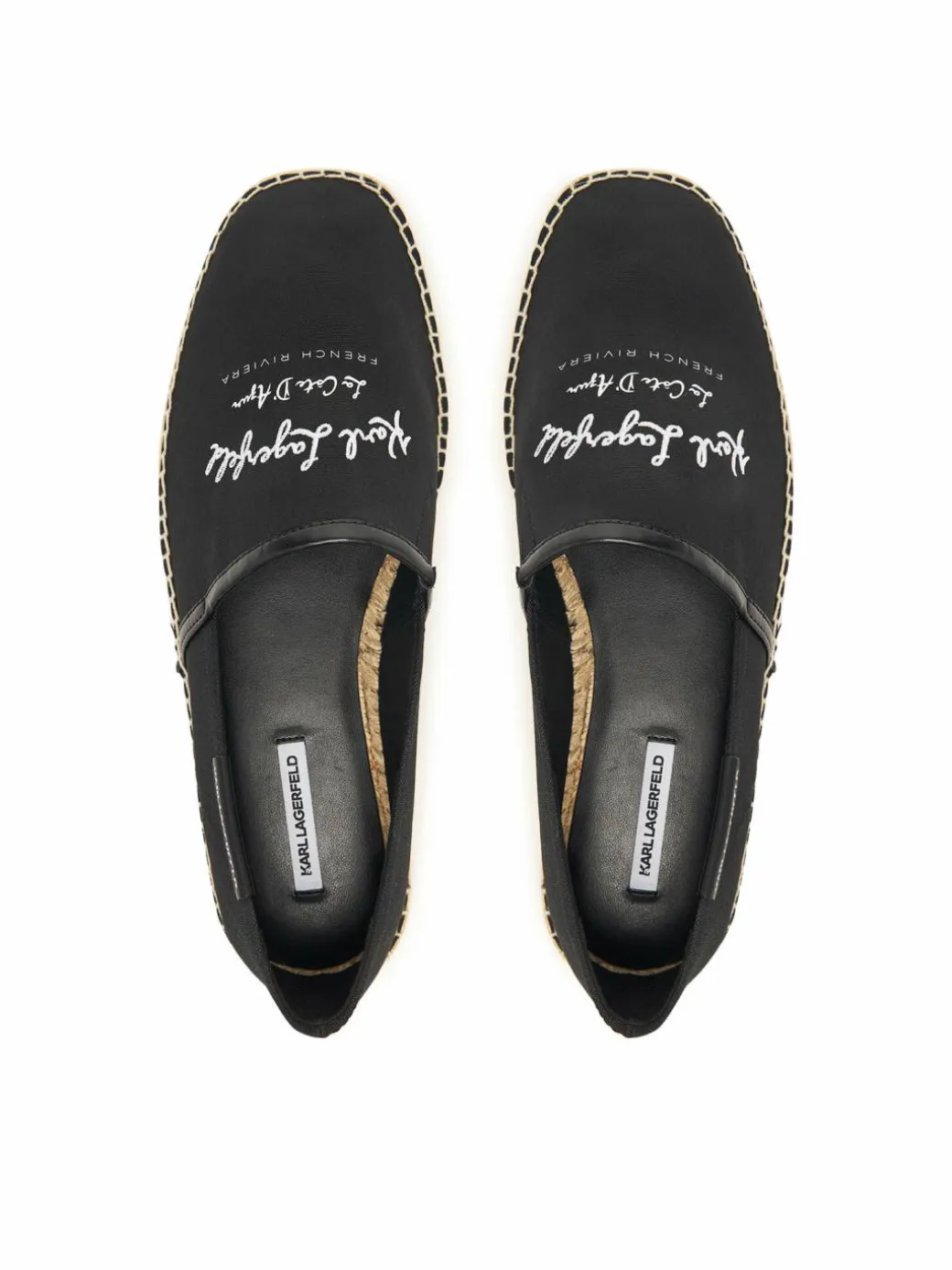 Espadrillas KL70126 Nero