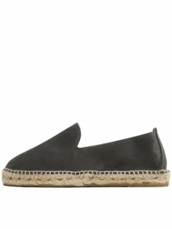 Espadrillas Suede Flat Espadrilles W 1.0 C0 Grigio