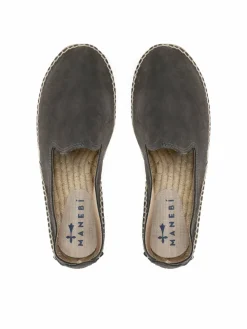 Espadrillas Suede Flat Espadrilles W 1.0 C0 Grigio